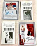 2x panini basketbal kaart met handtekening 2016-17 / 2017-18, Verzamelen, Sportartikelen en Voetbal, Ophalen of Verzenden, Nieuw