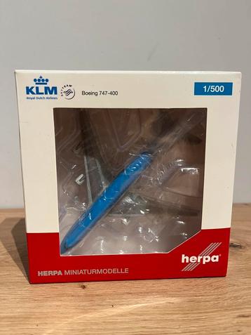 Herpa 1:500 KLM B747 beschikbaar voor biedingen