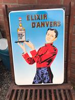 Panneau publicitaire en émail Elixir D'Anvers, Collections, Marques & Objets publicitaires, Enlèvement ou Envoi, Comme neuf, Panneau publicitaire