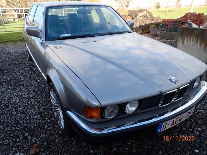 bmw 730ia e32 1989, Autos, BMW, Particulier, Intérieur cuir, Essence, Cuir, Enlèvement