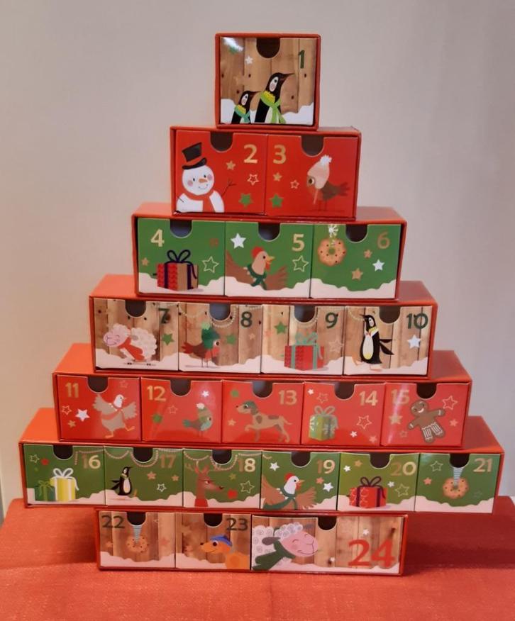 Adventskalender (leeg) Kerst, Diversen, Kerst, Zo goed als nieuw, Ophalen