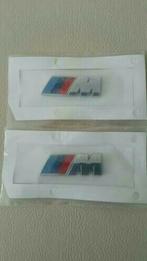2x logos latéraux de garde-boue BMW M power>noir brillant/ar, Droite, Garde-boue, BMW, Enlèvement ou Envoi