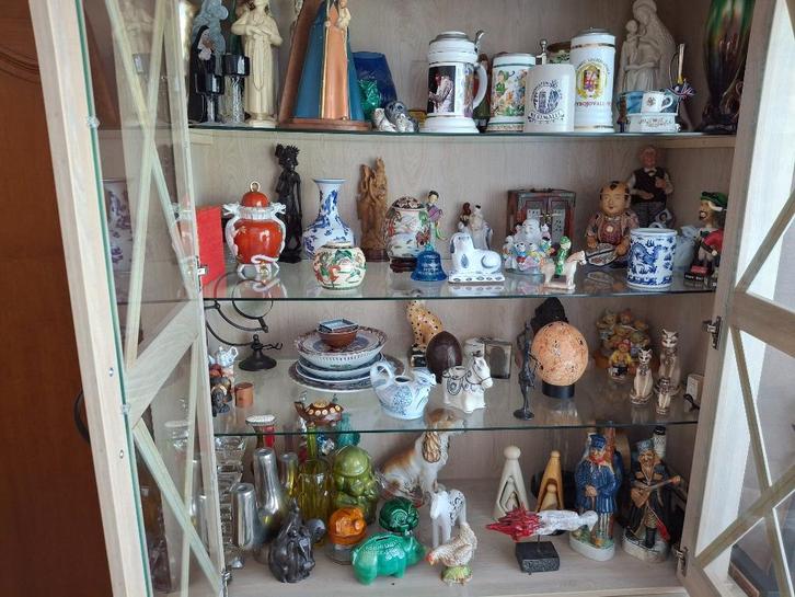 Groot lot antieke en vintage spullen, Antiek en Kunst, Curiosa en Brocante, Ophalen