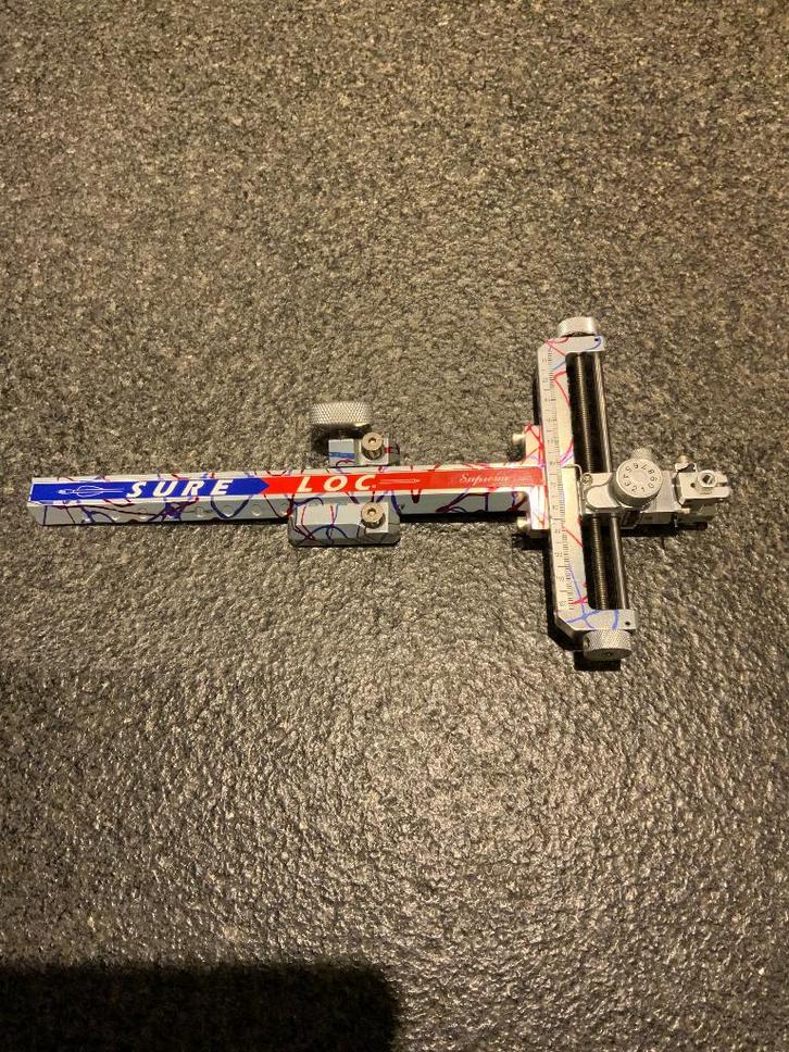 Sure loc compound vizier, Sport en Fitness, Handboogschieten, Zo goed als nieuw, Compoundboog, Ophalen