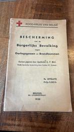 Bescherming burgerlijke bevolking rode kruis 1938, Verzamelen, Ophalen of Verzenden