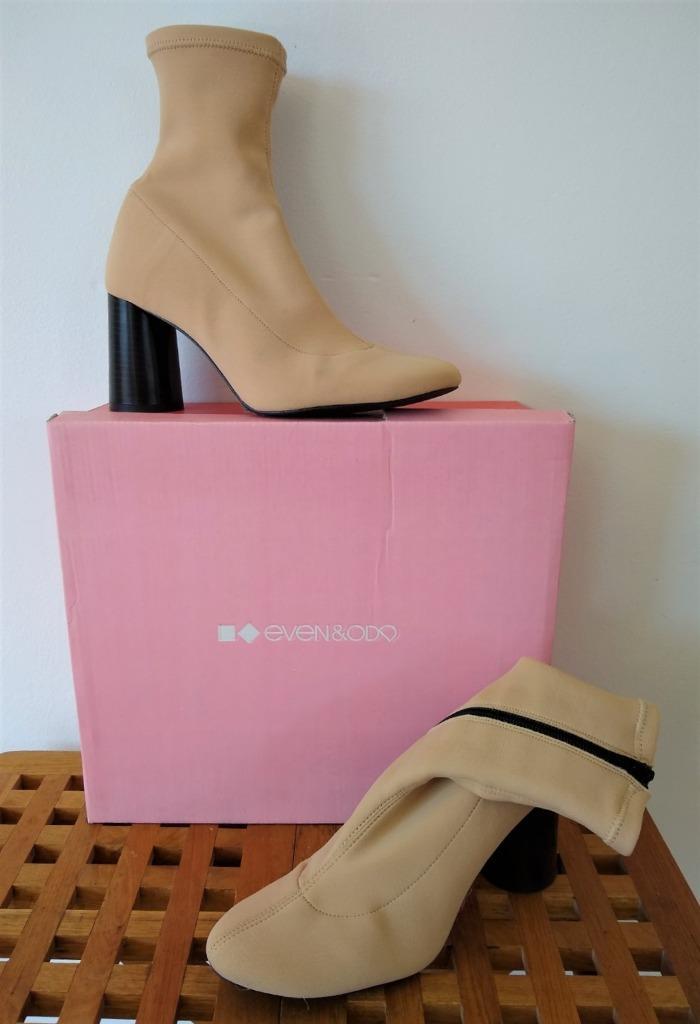 Even & Odd enkellaarsjes, mt 37 nieuwstaat, Kleding | Dames, Schoenen, Zo goed als nieuw, Lage of Enkellaarzen, Beige, Ophalen of Verzenden