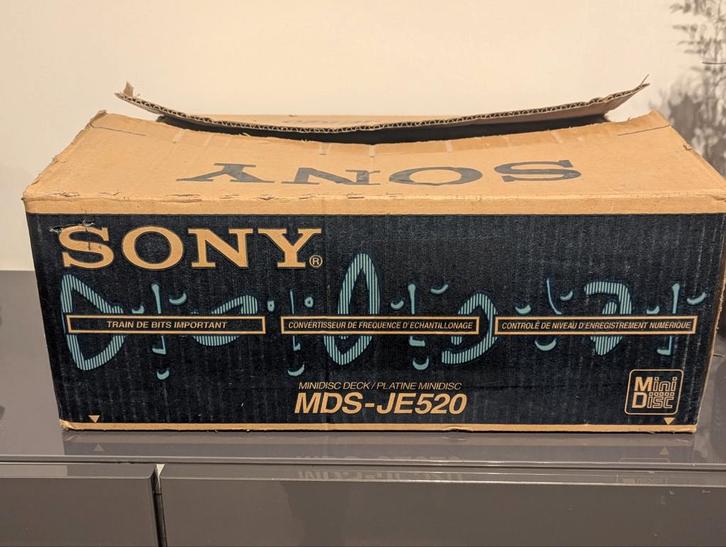 Sony MDS-JE520 MiniDisc-speler, Audio, Tv en Foto, Walkmans, Discmans en Minidiscspelers, Ophalen of Verzenden