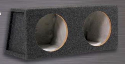 Kist SE102 – voor 2x 25cm subs, Auto diversen, Autospeakers, Nieuw, Ophalen of Verzenden