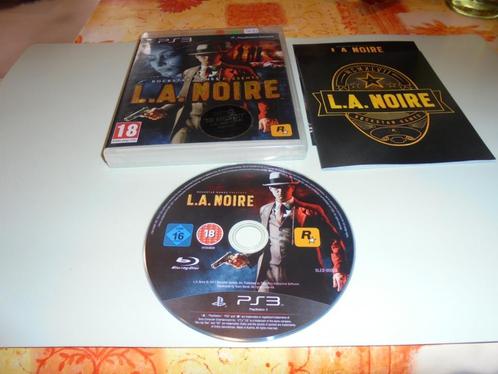 Playstation 3 L.A. Noire (orig - compleet), Consoles de jeu & Jeux vidéo, Jeux | Sony PlayStation 3, Utilisé, 1 joueur, À partir de 18 ans