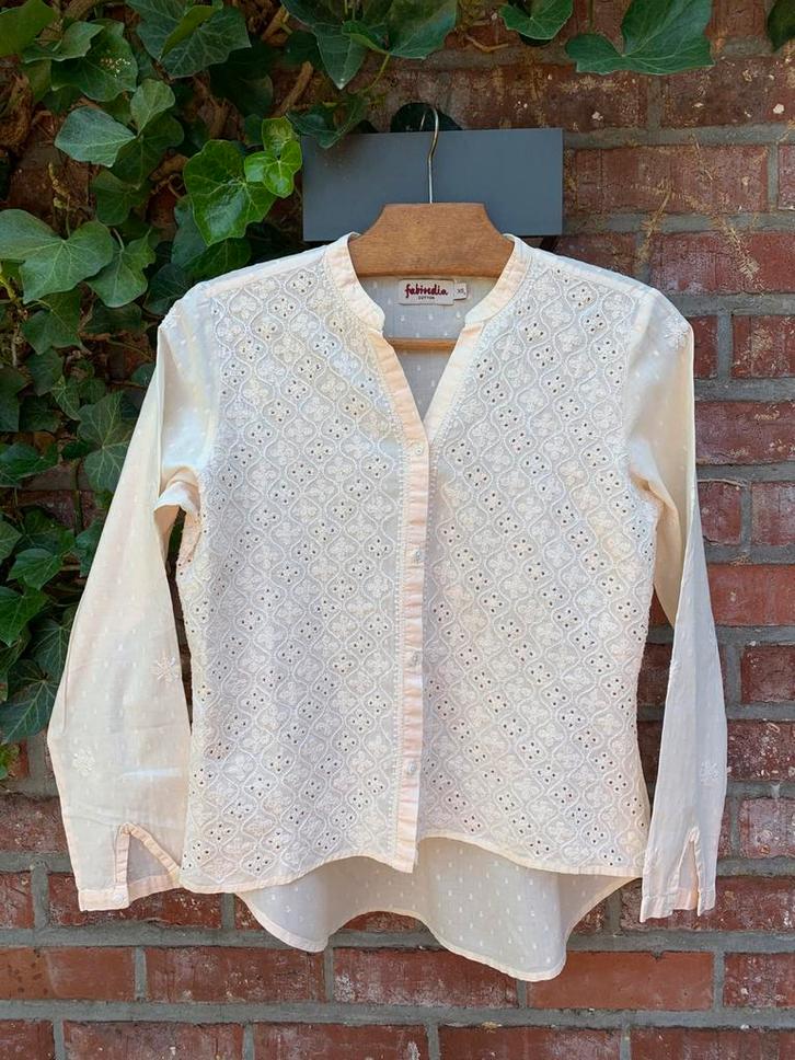 luchtig zomerbloesje maat XS, Kleding | Dames, Blouses en Tunieken, Maat 34 (XS) of kleiner, Ophalen