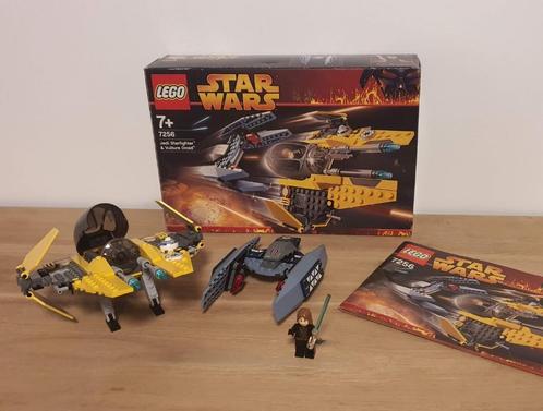 LEGO - 7256 - Jedi Starfighter & Vulture Droid, Kinderen en Baby's, Speelgoed | Duplo en Lego, Gebruikt, Lego, Complete set, Ophalen of Verzenden