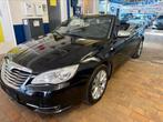 Lancia Fulvia 2.4i Cabriolet 2013 74.000 km, Auto's, Lancia, 4 cilinders, Cabriolet, Zwart, Leder