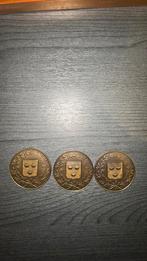 3 herdenkingspenningen Gemeente Ekeren gouden bruiloften, Postzegels en Munten, Munten | België, Ophalen