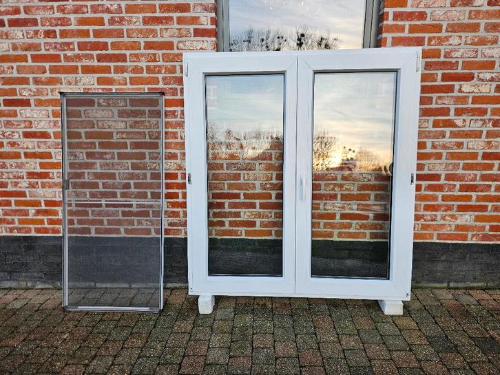 Meerdere Prachtige Pvc ramen, Doe-het-zelf en Bouw, Raamkozijnen en Schuifdeuren, Gebruikt, Raamkozijn, Kunststof, Inclusief glas