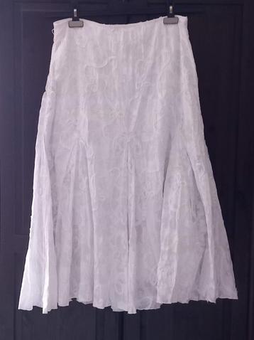 witte rok, Enlèvement, Comme neuf, Taille 38/40 (M), Blanc