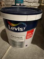 Peinture Levis Primer Blanc Murs & Plafonds - 12L NEUF, Neuf, 10 à 15 litres, Enlèvement, Peinture