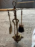 Antieke haardset/schoorsteenset, mooi decoratief element, Huis en Inrichting, Ophalen