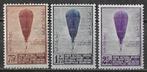 België OPC 353-55 Ballon Picard *, Ophalen of Verzenden, Postfris, Spoor van plakker