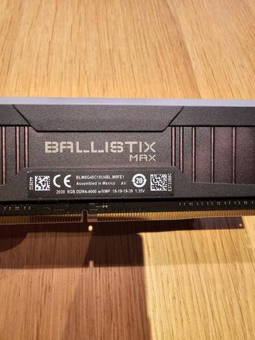 Crucial Ballistix MAX 16GB DDR4 DIMM 4000 MHz (2x8GB)