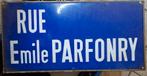 Plaque de rue émaillée, Ophalen