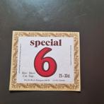 Etiquette Speciale 6, Verzamelen, Biermerken, Ophalen of Verzenden, Gebruikt, Overige typen, Overige merken