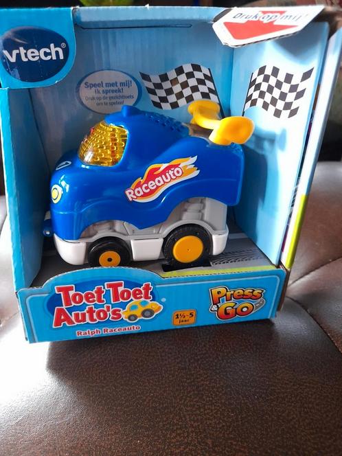 Vtech raceauto,6cm,€2,5, Kinderen en Baby's, Speelgoed |Speelgoedvoertuigen, Nieuw, Ophalen