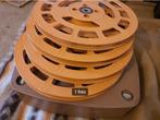 Transportvalies met 16mm filmspoelen., Audio, Tv en Foto, Ophalen of Verzenden, 16mm film