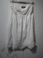 Petite robe / tunique de coloris blanc crème. T S/L. Jubylee, Comme neuf, Jubylee, Taille 38/40 (M), Envoi
