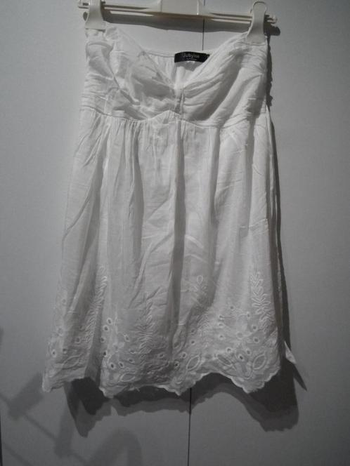 Petite robe / tunique de coloris blanc crème. T S/L. Jubylee, Vêtements | Femmes, Robes, Comme neuf, Taille 38/40 (M), Blanc, Au-dessus du genou