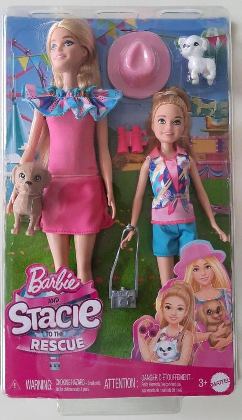 Barbie et Stacie à la rescousse (Barbie & Stacie to the Resc, Kinderen en Baby's, Speelgoed | Poppen, Nieuw, Barbie, Ophalen of Verzenden
