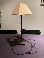 Lampe avec pied en bois, Maison & Meubles, Bois, Utilisé, 50 à 75 cm