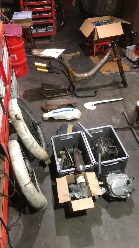 Honda PC 50, Fietsen en Brommers, Brommers | Honda, Ophalen