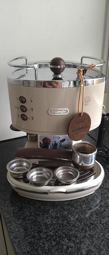 Delonghi Icona espresso machine vintage look. beschikbaar voor biedingen