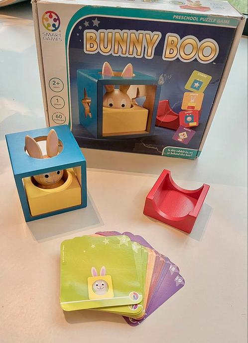 Smart Games - Bunny Boo - Houten denkspel vanaf 2 jaar., Kinderen en Baby's, Speelgoed | Educatief en Creatief, Gebruikt, Puzzelen