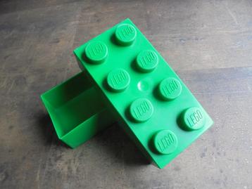 Lego Brick Lunch Box 2x4 (zie foto's) !!!LEZEN!!!, Enlèvement ou Envoi, Utilisé, Lego