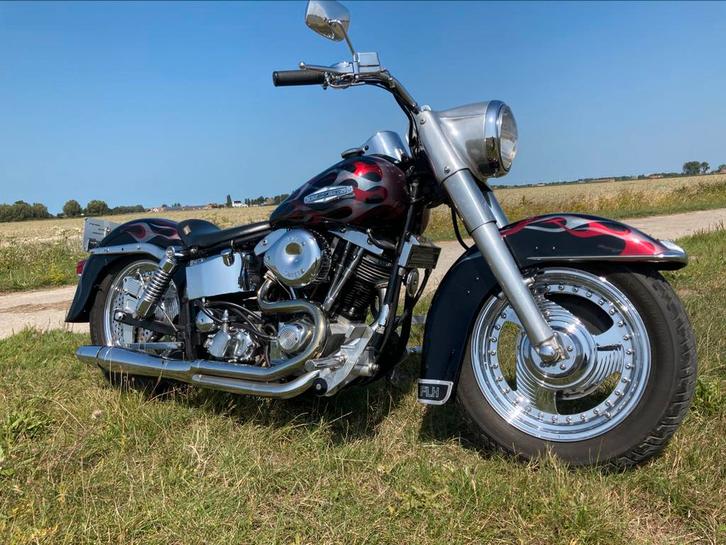 Shovelhead Flh uit 1976, Motoren, Motoren | Harley-Davidson, Particulier, Ophalen