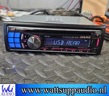 Alpine CDE-123R 1 din Headunit / Autoradio beschikbaar voor biedingen