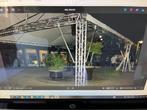 Feesttent met trussen 16 m x 9 m, Tuin en Terras, Partytenten, Ophalen, Gebruikt, Partytent, 6 meter of meer