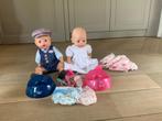 2 baby Born poppen met toebehoren, Kinderen en Baby's, Ophalen, Zo goed als nieuw, Babypop