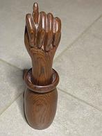 Figa vintage houten sculptuur uit Brazilië, Ophalen of Verzenden