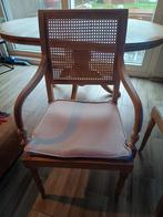 2 massief eiken stoelen met armleuning, Antiek en Kunst, Ophalen