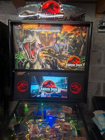 Flipperkast stern jurassic park premium, Enlèvement ou Envoi, Comme neuf, Flipper (jeu), Stern