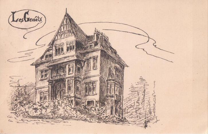 Les Genêts Pensionnat Demoiselles Uccle Uccle, Collections, Cartes postales | Belgique, Affranchie, Bruxelles (Capitale), 1920 à 1940