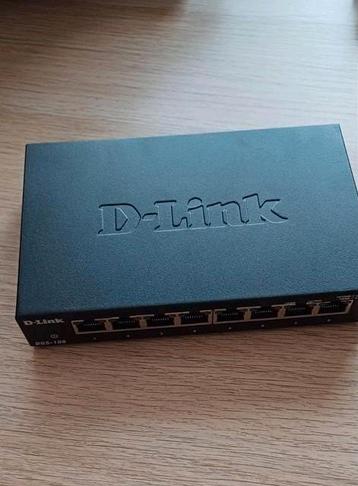 D-link DGS108 unmanaged beschikbaar voor biedingen