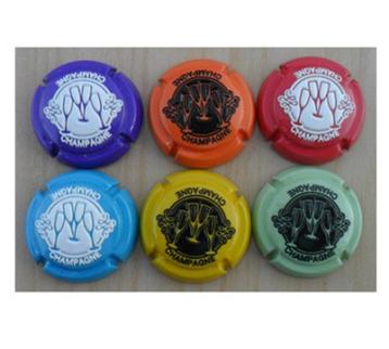 Champagne capsules - Generiques NR 4 Flutes en ..( GC 169)), Envoi
