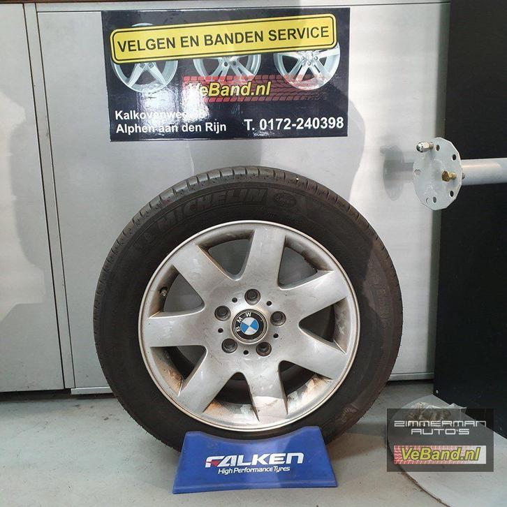 Winterbanden met velgen BMW 3-serie, Autos : Pièces & Accessoires, Pneus & Jantes, Pneus et Jantes, Pneus hiver, 16 pouces, 205 mm