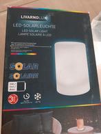 Led lamp op zonne energie., Ophalen of Verzenden, Zo goed als nieuw
