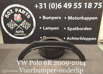 VW Polo 6R voorbumper onderlip diffuser 2009-2014 origineel