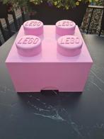 Lego storage box licht roos, Ophalen of Verzenden, Zo goed als nieuw, Lego
