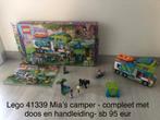 Lego friends 41339 Mia’s camper, Kinderen en Baby's, Speelgoed | Duplo en Lego, Ophalen of Verzenden, Zo goed als nieuw, Complete set